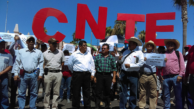 La CNTE continuará en las calles y los bloqueos, hasta la abrogación de la Reforma Educativa