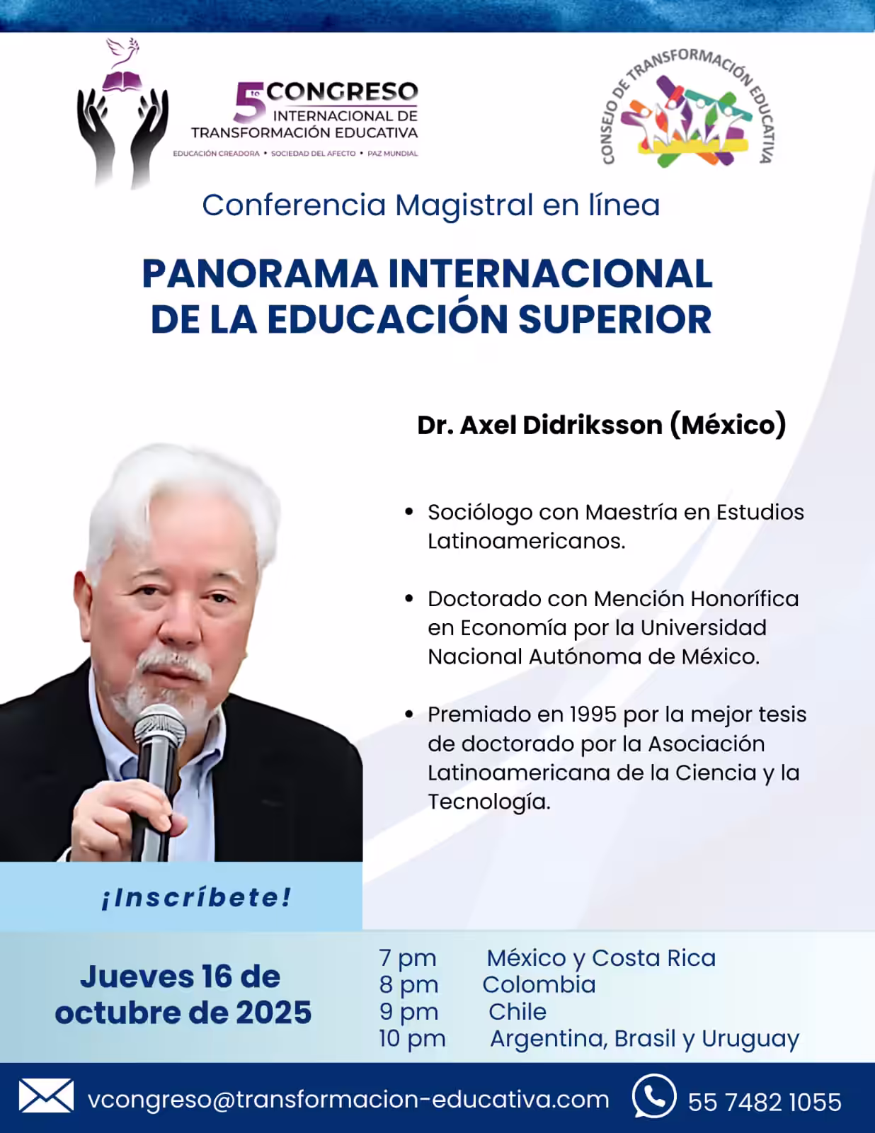 Dr. Axel Didriksson Takayanaqui (México)