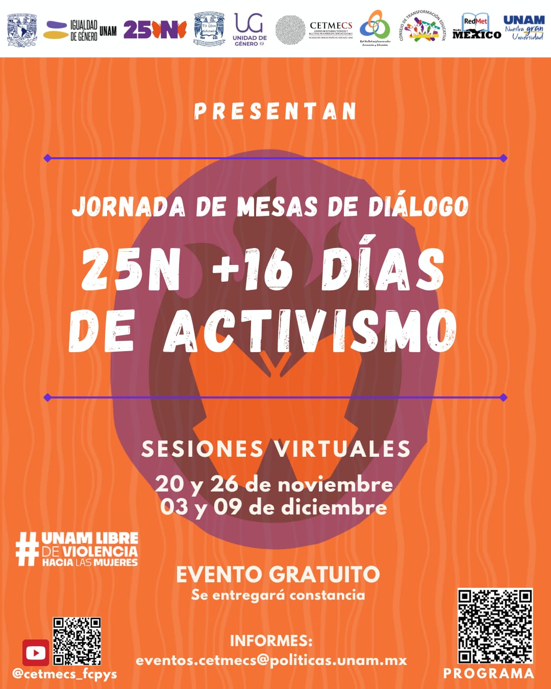 🟠🧡 𝐉𝐎𝐑𝐍𝐀𝐃𝐀 𝟐𝟓𝐍 +𝟏𝟔 𝐃Í𝐀𝐒 𝐃𝐄 𝐀𝐂𝐓𝐈𝐕𝐈𝐒𝐌𝐎 🧡🟧