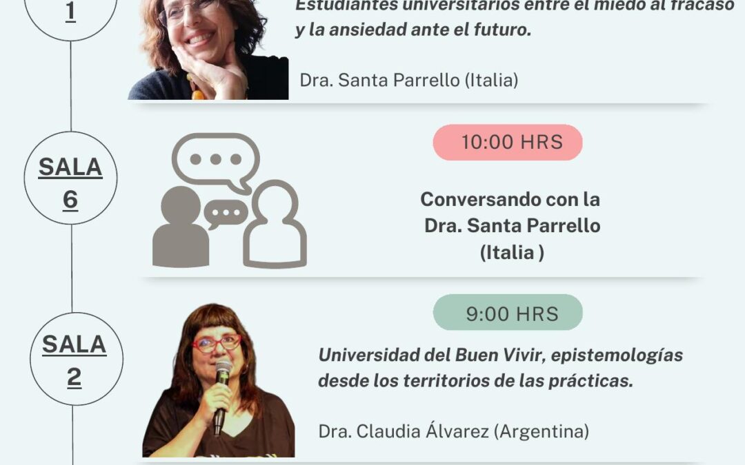 Dra. Santa Parrello y Dra. Claudia Álvarez