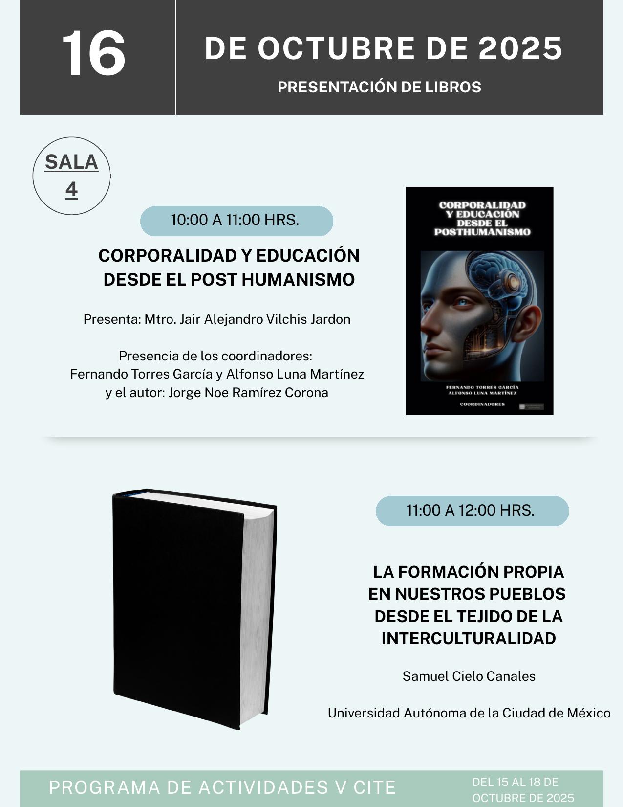 Presentación de libros