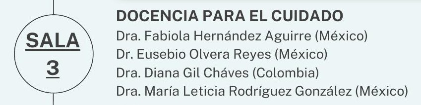 Docencia para el cuidado (mesa redonda magistral)