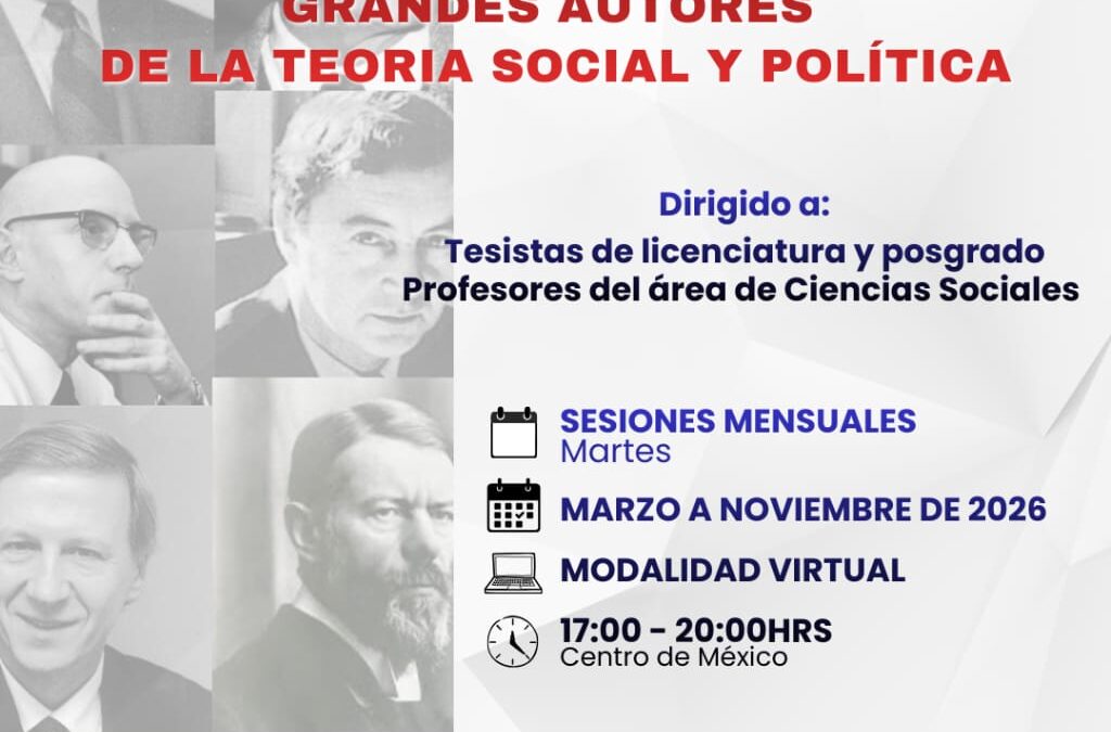 Grandes autores de la teoría social y política