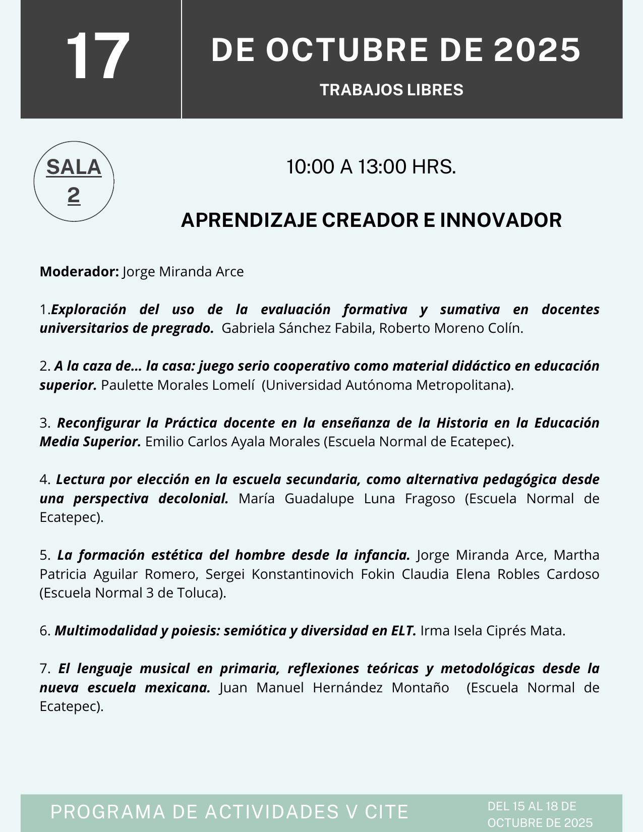 Aprendizaje creador e innovador