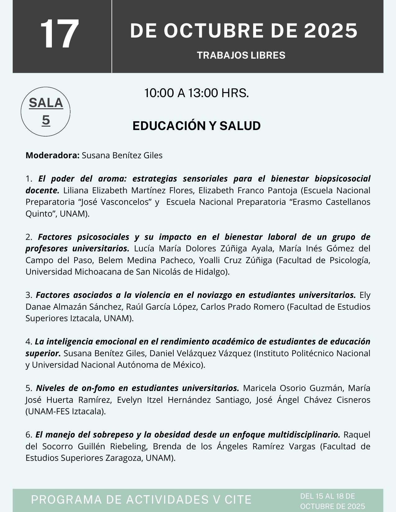 Educación y&nbsp;salud