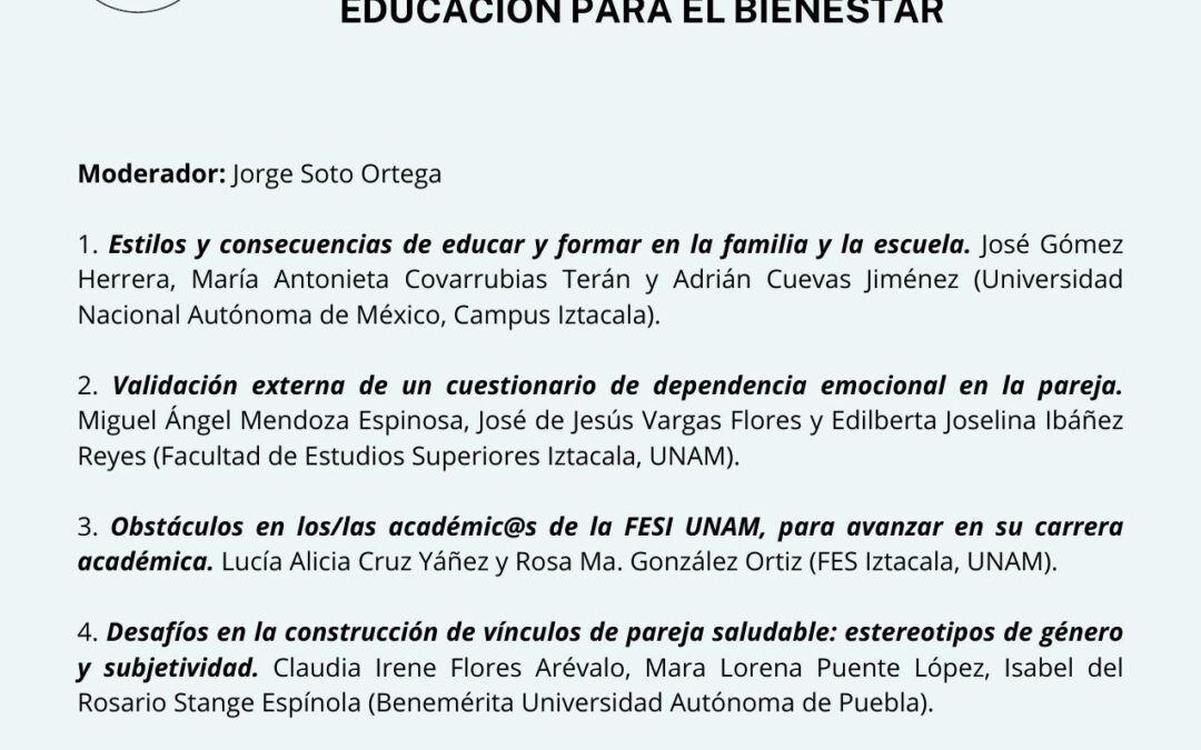 Educación para el bienestar