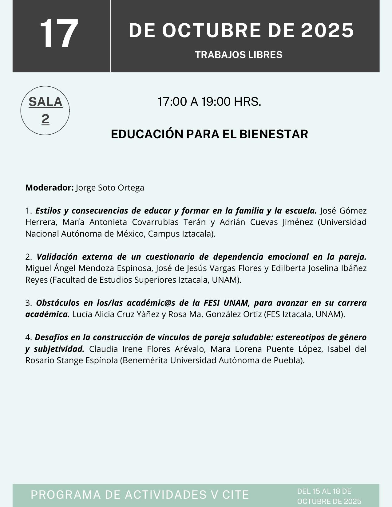 Educación para el bienestar