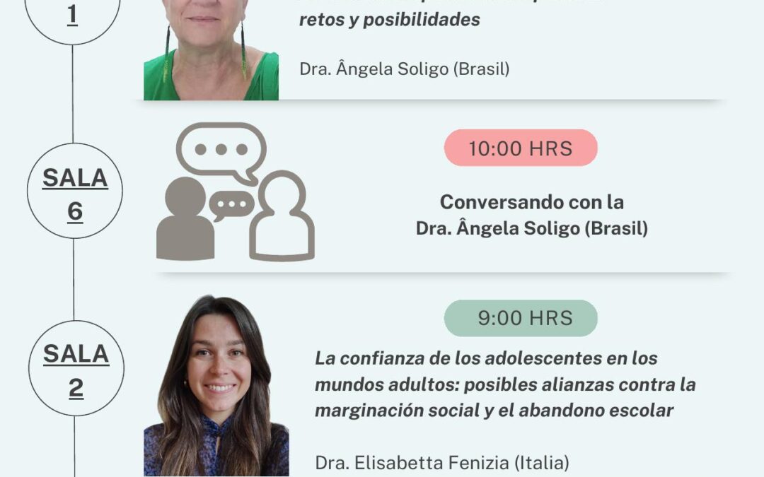 Conferencias magistrales: Dra. Angela Soligo y Dra. Elisabetta Fenizia
