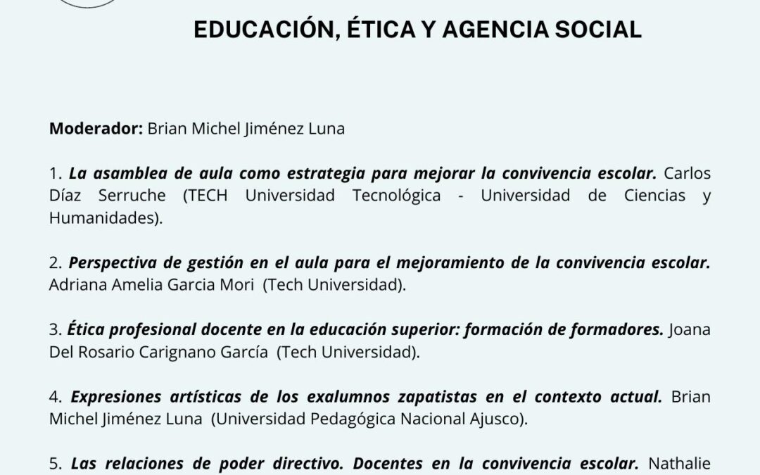 Educación, ética y agencia social
