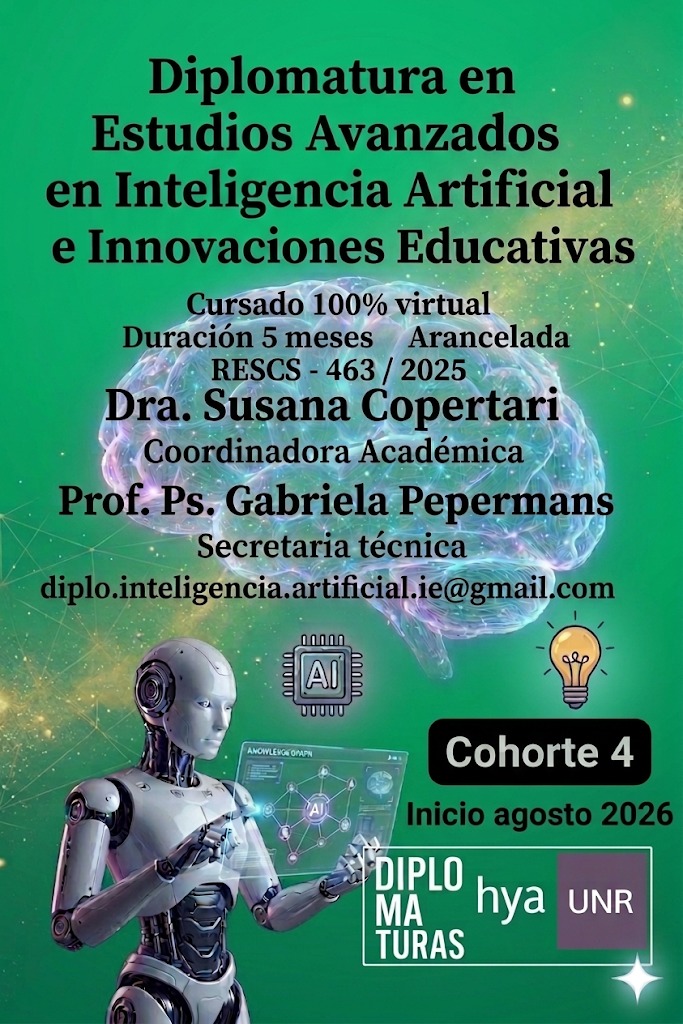 Diplomatura en estudios avanzados en inteligencia artificial e innovaciones educativas