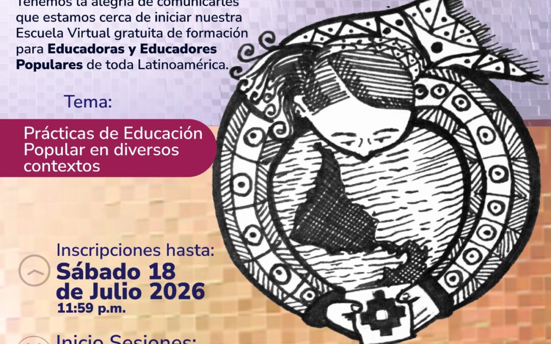Sentipensando caminos — Cuarta escuela de educación popular